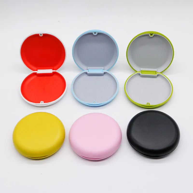Magnetic Retainer Case With Mirror Portable Orthodontic Aligner Box Invisible Braces Storage Container Custom Logo Available