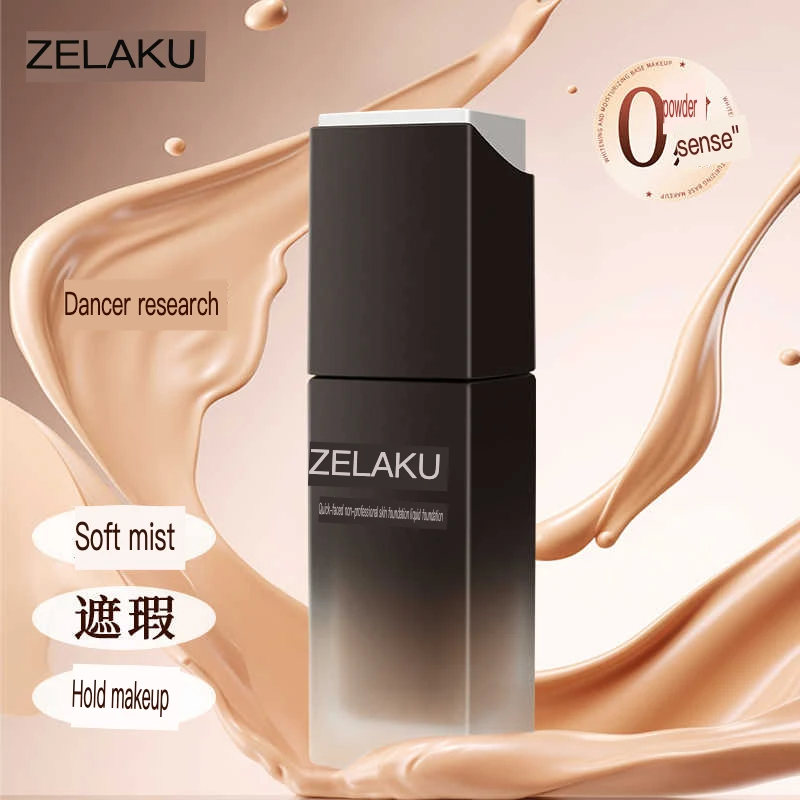 Zelaku Dancer Specializes In Foundation Liquid That Rejuvenates And Flawless Skin, Preventing Makeup From Smudging