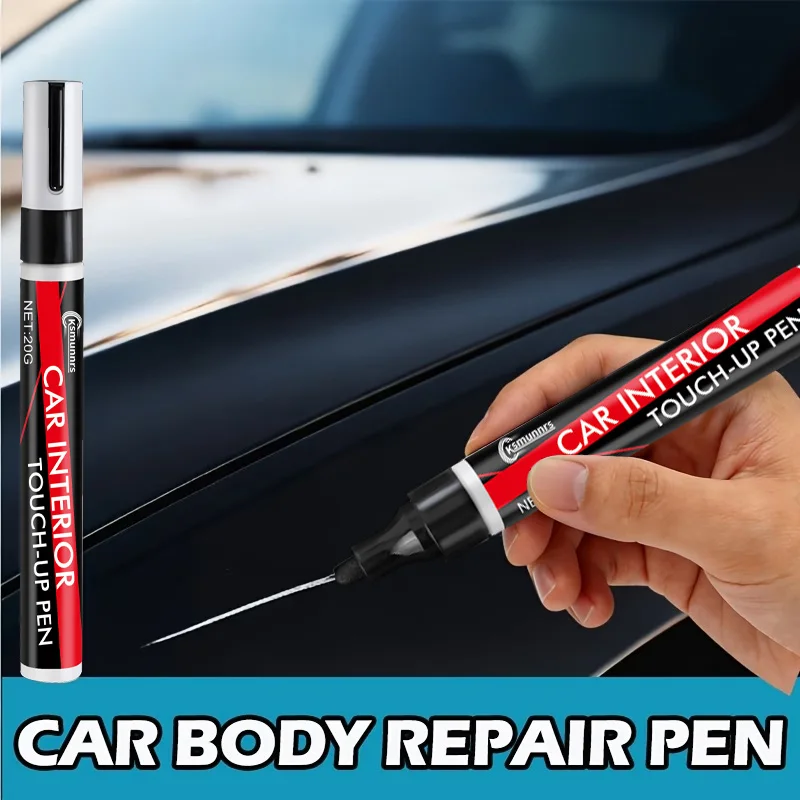 Black Scratch Repair Paint Pen for Cars Wheel Rim Motorcycle Bicycle Quick Touch Up Paint
