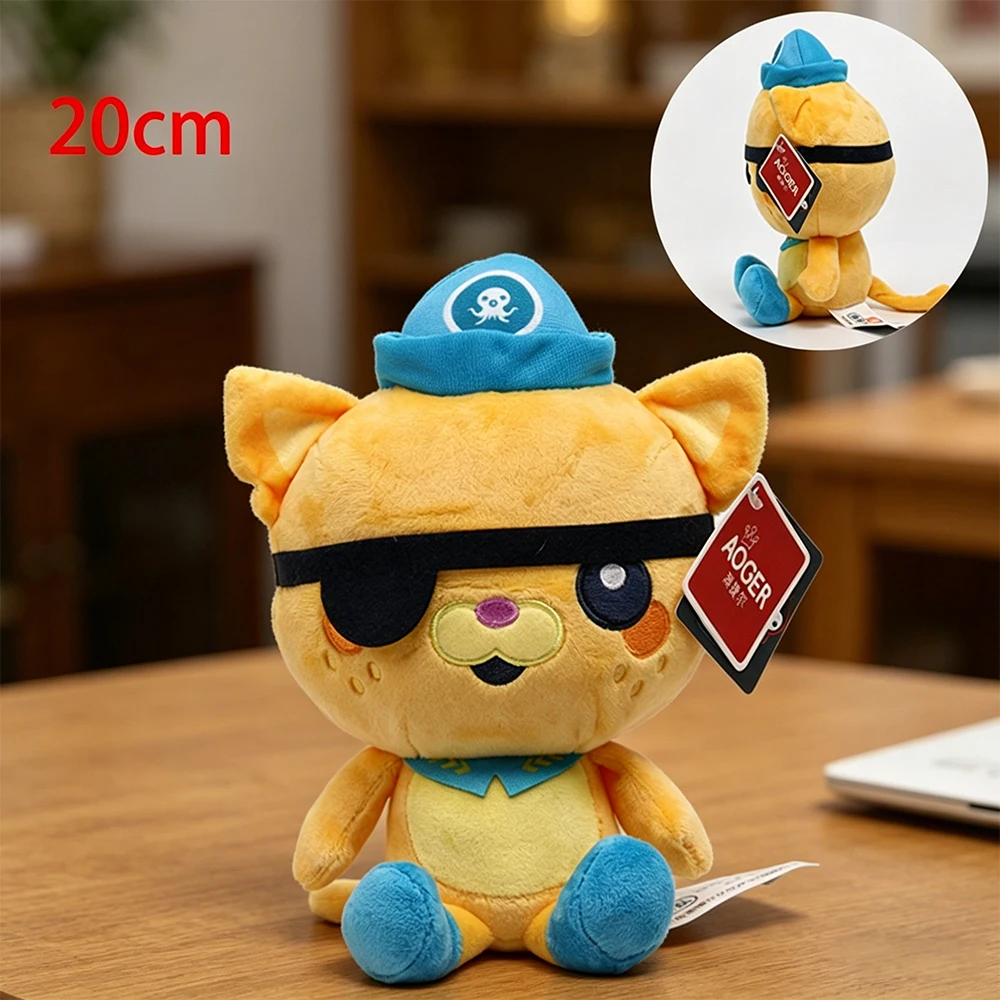 Octonauts Officially Plush Toys Captain Barnacles Professor Inkling Dashi Kwazii Peso Shellington Stuffed Doll Birthday Gift view 6