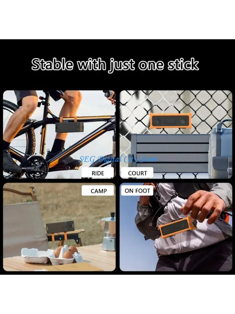 

U75B Durability Silicone Skin Cover Perfect Fit For Soundcore3 Outdoor Speaker
