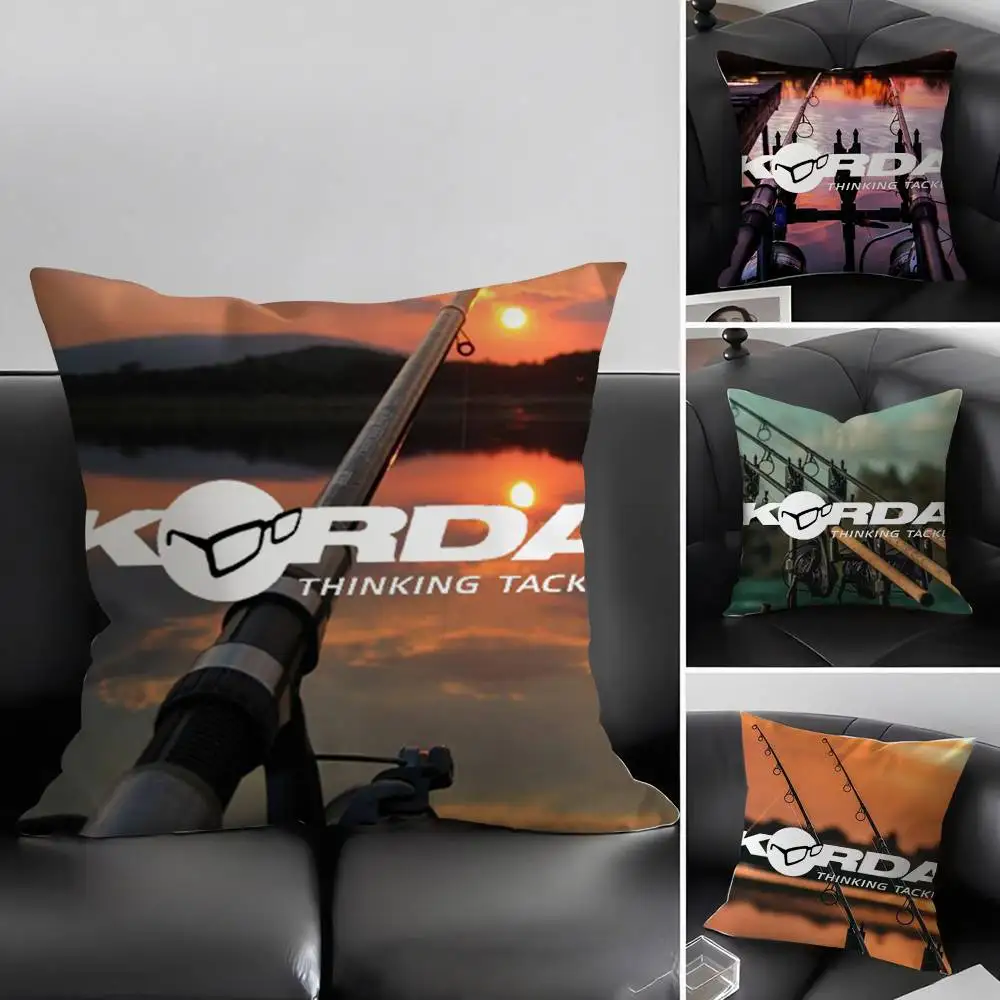 

Fishing Tackle K-KorDaS Pillow Case Short Plush Double-sided Printing Home Machine Washable in Winter Cushion Cover