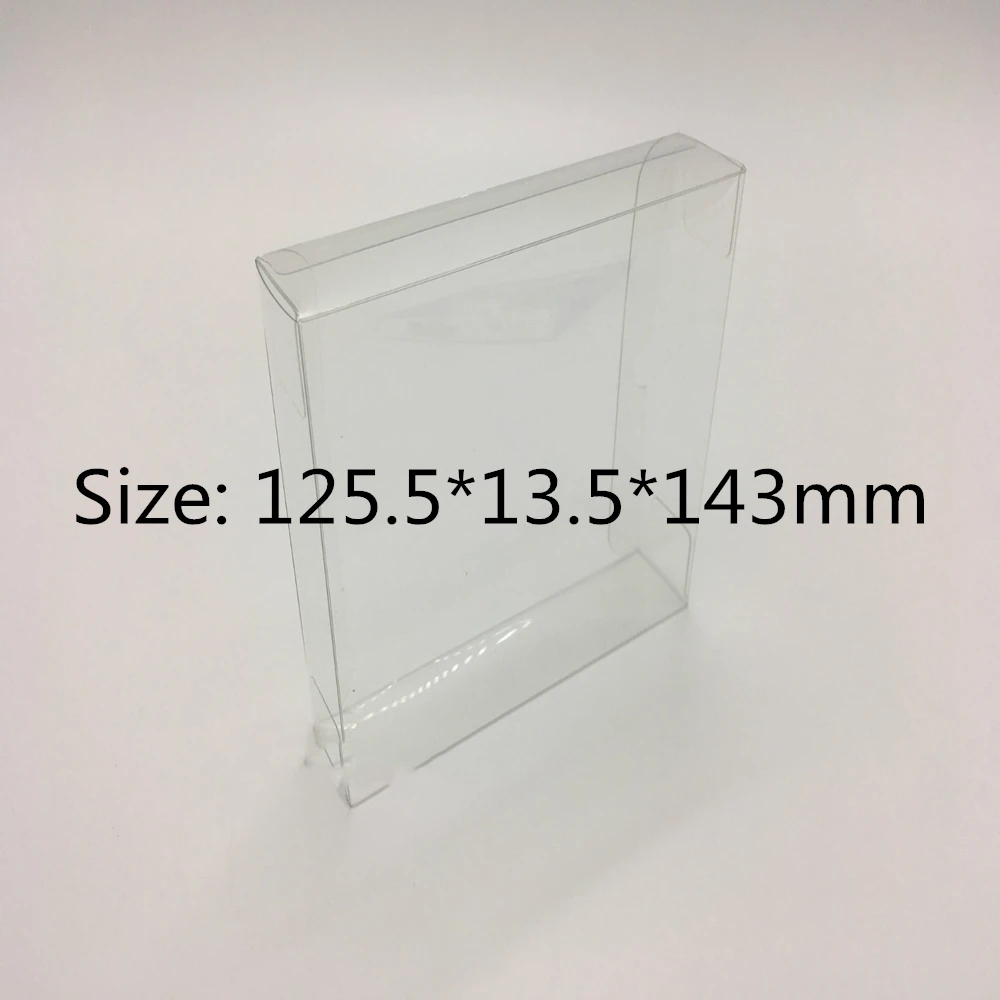 Collection Display Box For SS/SEGA Saturn/1CD Game Storage Transparent Boxes TEP Shell Clear Collect Case