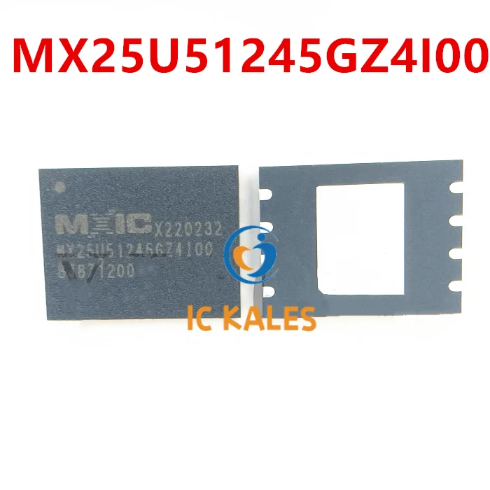 (1piece)100% New MX25U51245GZ4I00 MX25U51245GZ4100 QFN-8 Chipset