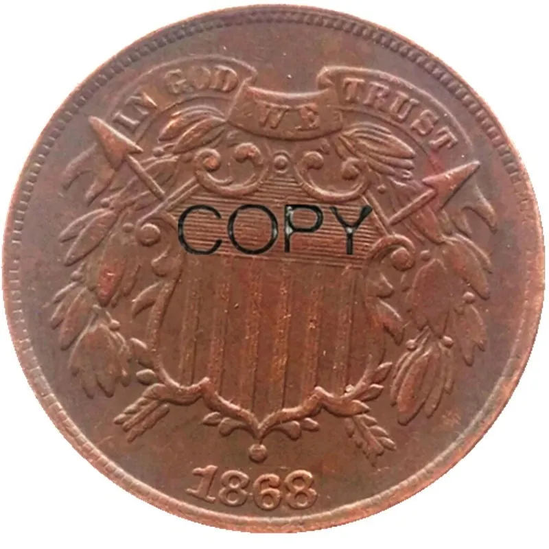 United States Two cents 1865-1873 9pcs Date For ChoseCopy Coins