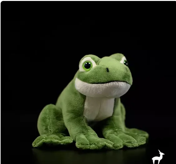 

16cm Funny Cute Green Frog Plush Toy Soft StuffedAnial Frog Cartoon Animal Doll For Gift