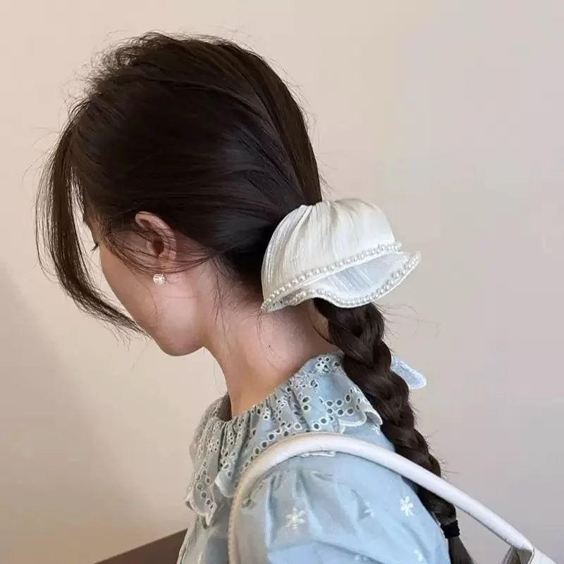 Mesh Beaded Lock Edge Haarband High-End-Haarschmuck für Frauen