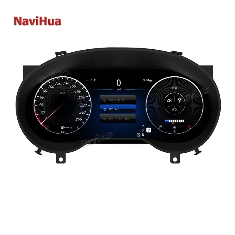 12.3 inci untuk Mercedes Benz Vito estereo de pantalla para LCD Dashboard Speedometer Cockit Digital Cluster