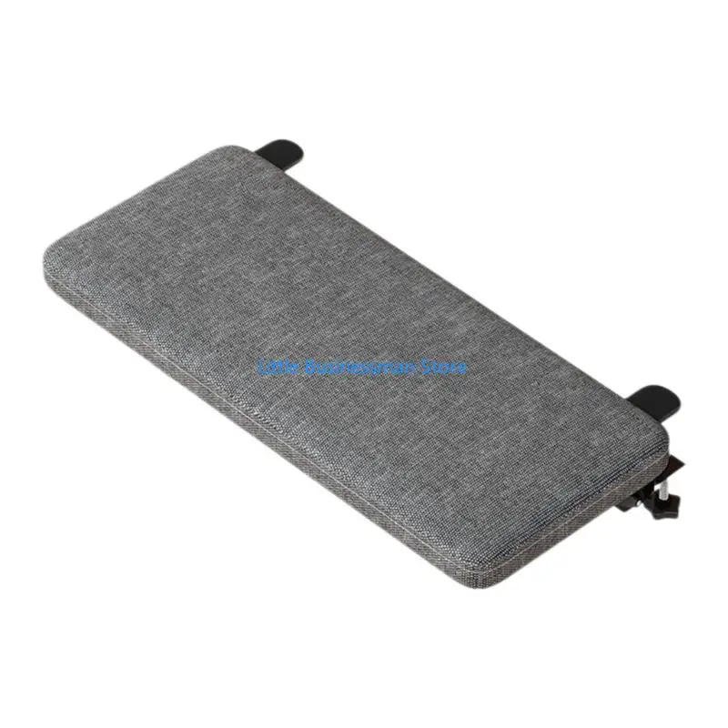 No-Drill Desk Extension Support with Rounded Corners for Dorm Rooms, Home Studies, Offices, and Study Workspaces M76A