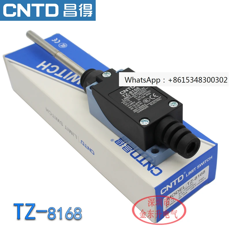 CNTD Changde Limit Switch TZ-8168 Microswitch Travel Switch Self Reset Universal Rod