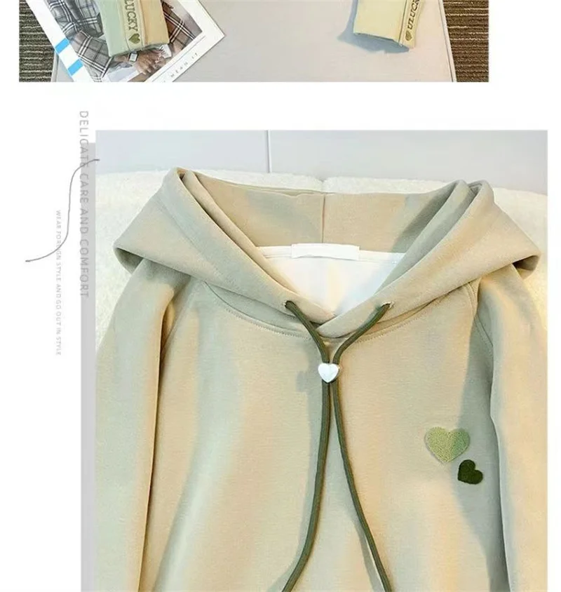 Girls Warm Trends Hoodies Winter Kids Sweatshirt Fashion Tracksuit Children Autumn Casual Clothing Pink  Hooded Tops 4-14 years