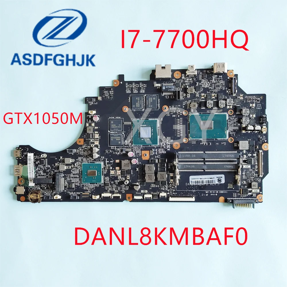 Danl8kmbaf0 para hasee para thor 911 911gt 911m placa-mãe do portátil I7-7700 gtx1050m ddr4 100% teste ok