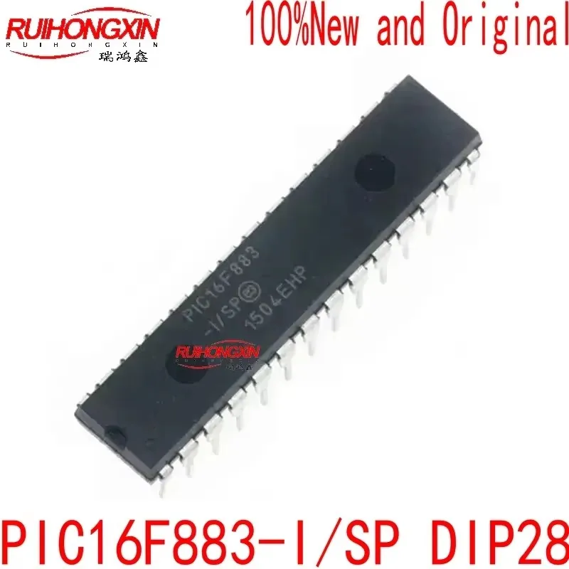 Original genuine PIC16F883-I/SP PIC16F883 plug-in DIP-28 microcontroller microcontroller