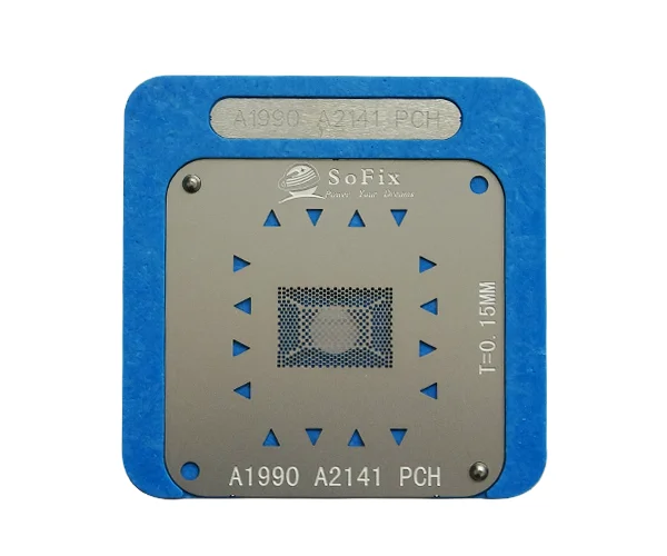 Imagem -03 - Reballing Jig para Macbook Pro A1990 A2141 Fch Pch com Estêncil t2 Chip Reballing 15in 16in