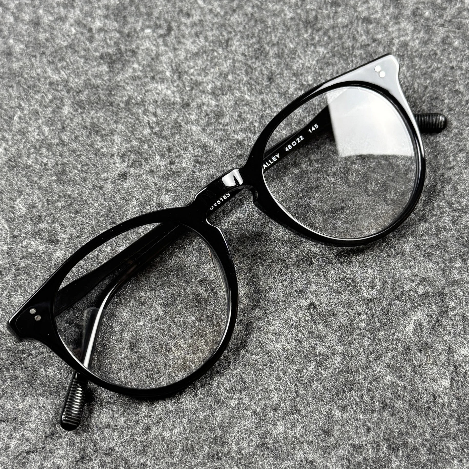 手作りヴィンテージアセテートラウンドメガネフレーム男性女性最高品質トレンディな眼鏡ブランドデザインクラシック眼鏡眼鏡