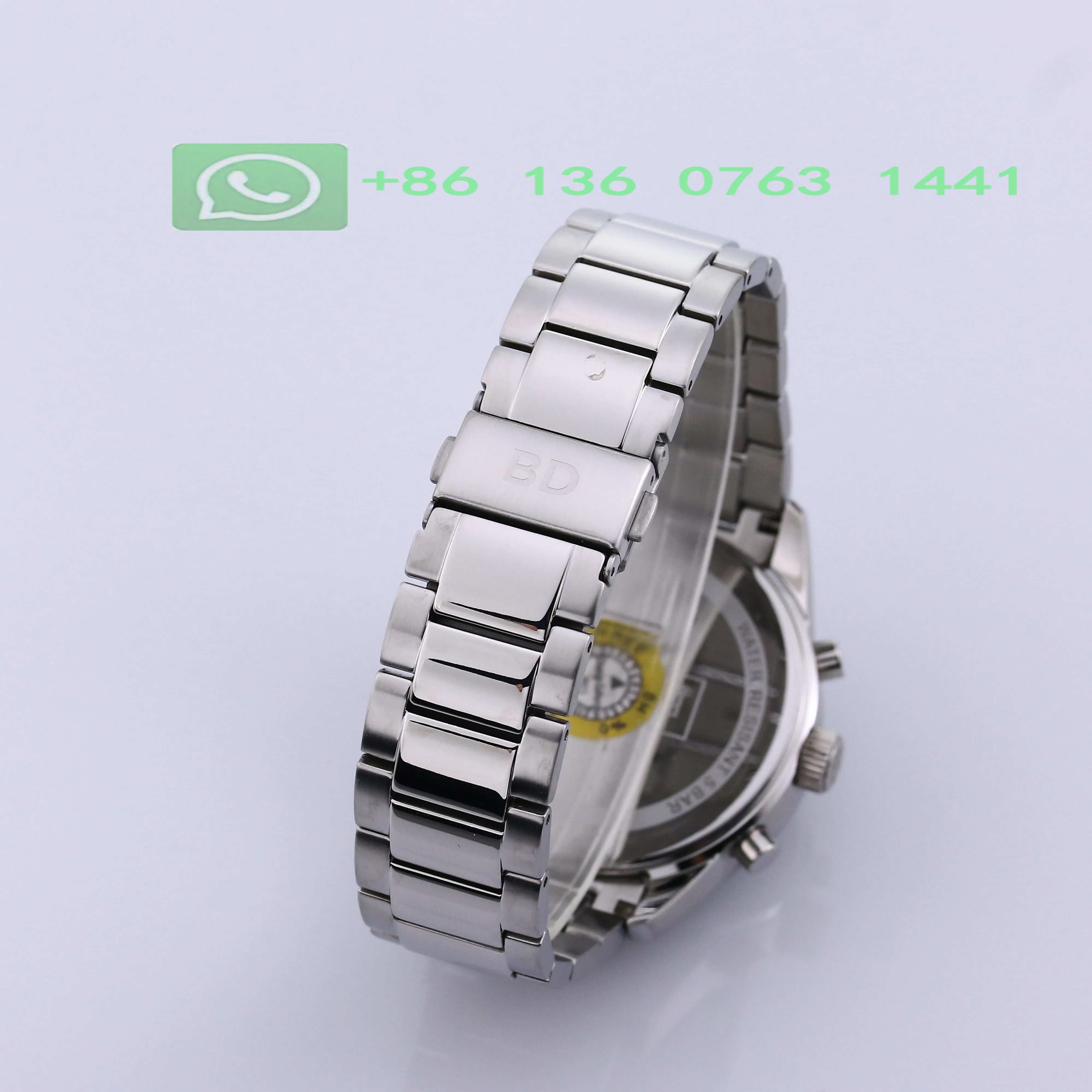 Черно-серебряные часы-Изысканные часы размером 44 мм