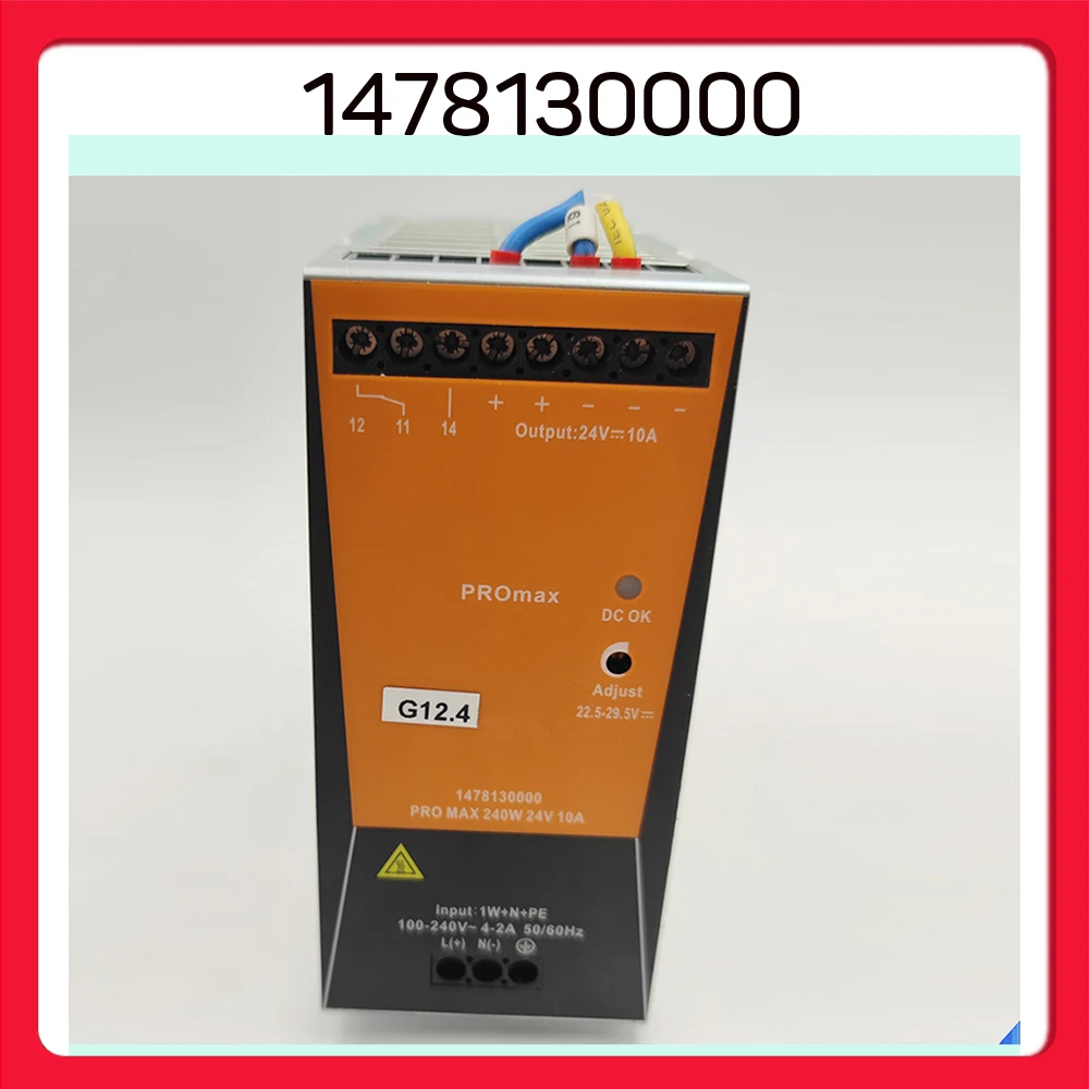 1478130000 для Weidmuller PRO MAX 240 Вт 24 в 10 А Импульсный источник питания PROmax выход 24 в 10 А