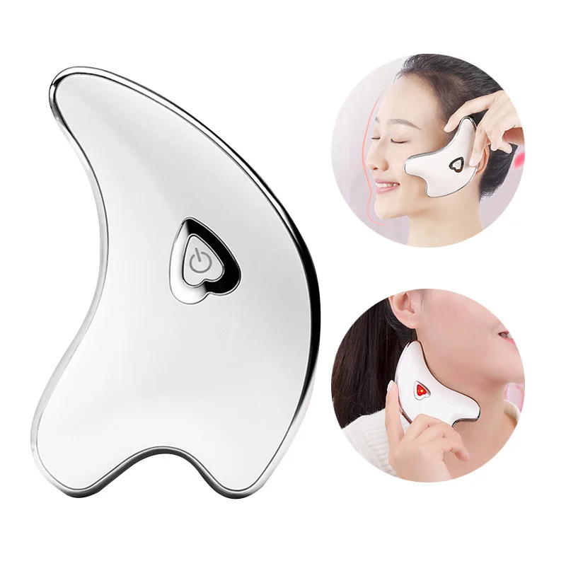 Home use electric gua sha tool high frequency facial massage