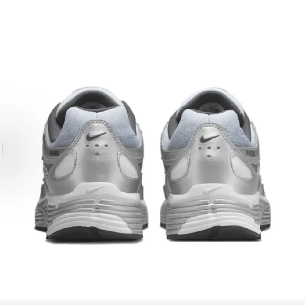 Nike P-6000 Fashion Comfort Fabric Leather Durable Low-Top Casual Running Shoes Men's Silver Grey IH4465095 - view 5