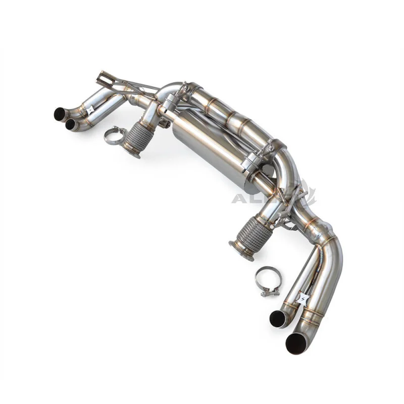 Stainless Steel Exhaust Pipe Muffler for Lamborghini Huracn LP580 LP610 LP640 5.2 2014-2018 Vacuum Valve Catback Exhaust System