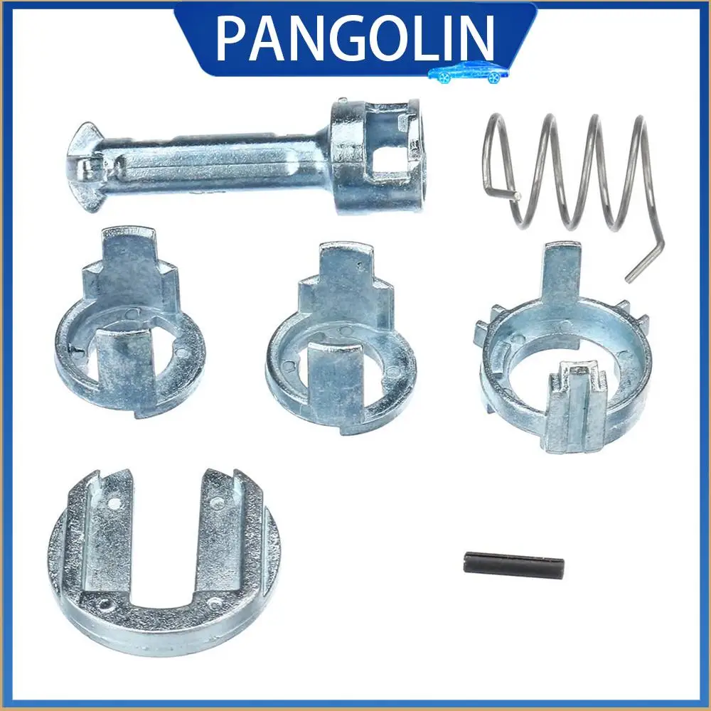 

PANGOLIN Left Right Front Metal Door Lock Cylinder Barrel Repair Kit Compatible with BMW X5 E53 2000 to 2014 Replacement