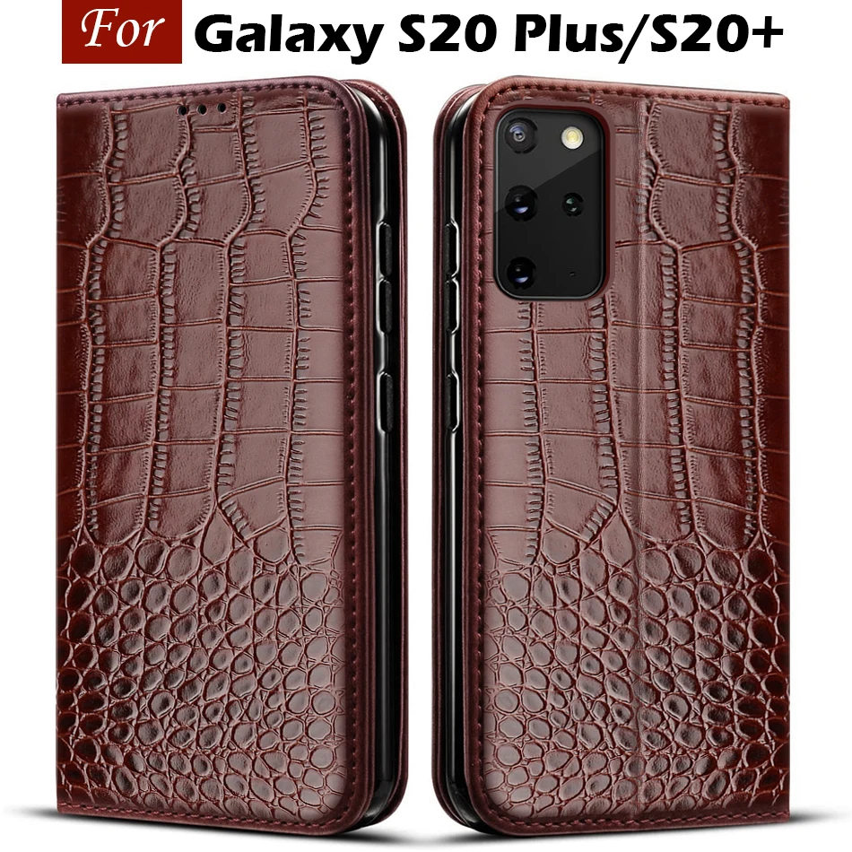 For Samsung Galaxy S20 Plus Case Leather Wallet Flip phone Cover For Samsung S20 Plus case Book Fundas Etui Samsung S20+ case