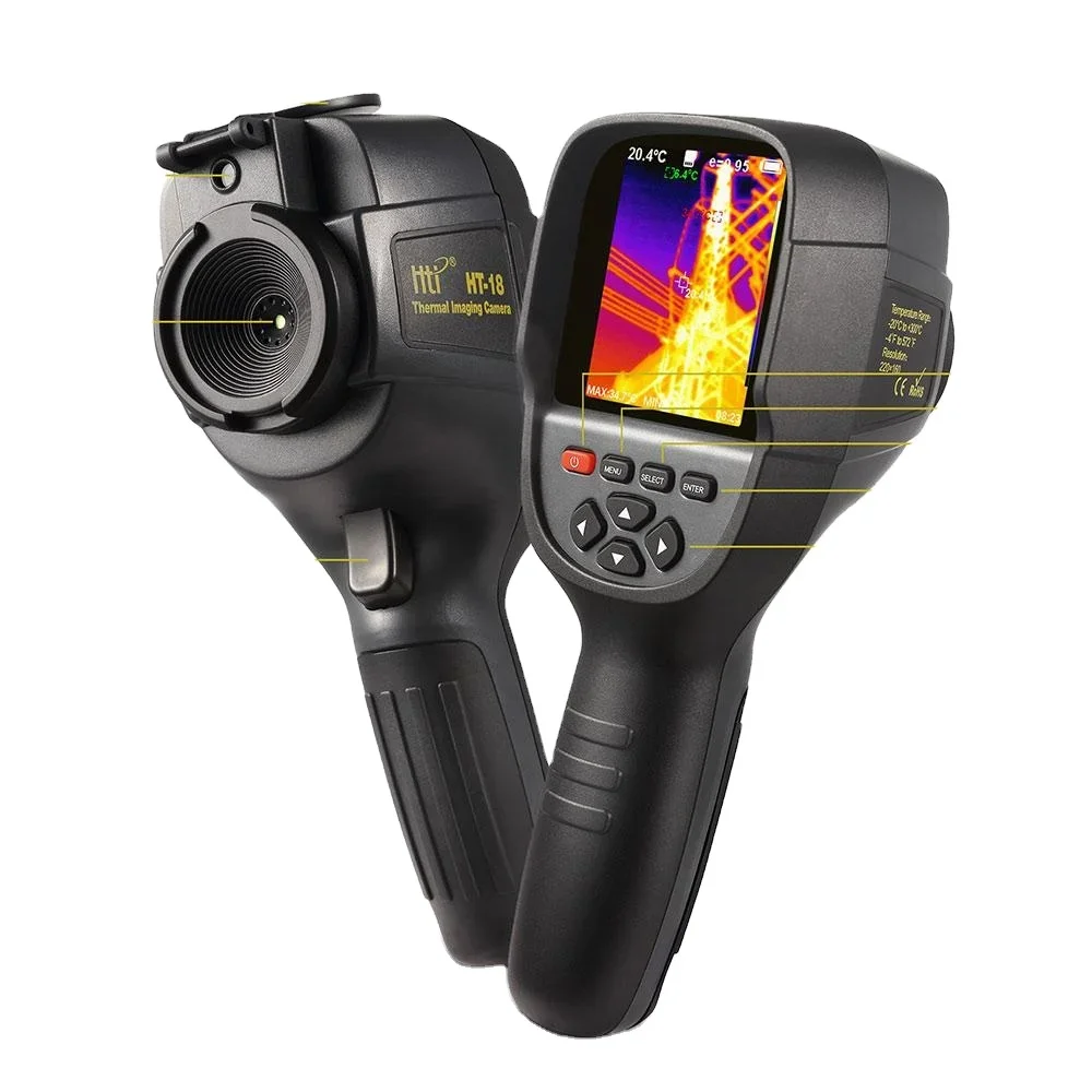 2021 New Thermal HTI HT-18 for PCB Board Inspection Optical Instruments Thermal Imaging Thermometer