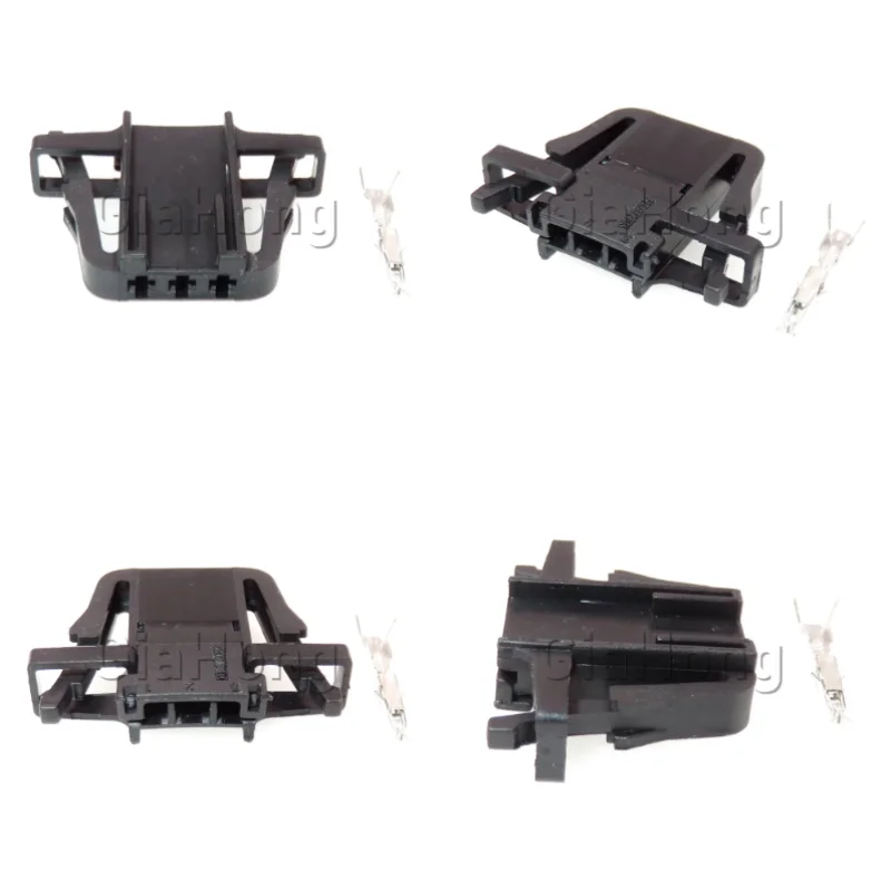 1 Set 3 Way AC Assembly Auto Tail Lights Automobile Wire Terminal Socket Car Replacement Unsealed Connector For VW 3B0972703