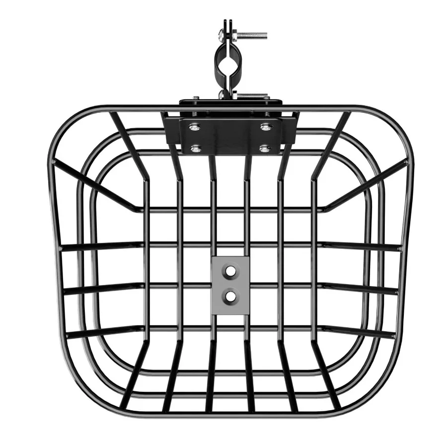 

Передняя корзина для велосипеда/электросамоката с фиксированным креплением - максимальная нагрузка 9 кг, из прочной стали