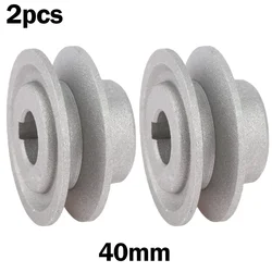 New 2PCS Industrial Sewing Machine Clutch Motor Pulley DIY Apparel Sewing Supplies 40mm Or 50mm Or 55mm Or 60mm Or 65mm