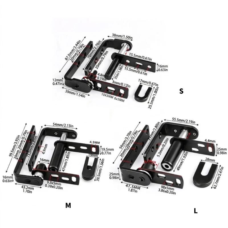 Concealed Door Pivots Hinges Heavy Duty Door Hardware for Saloon Sliding Door
