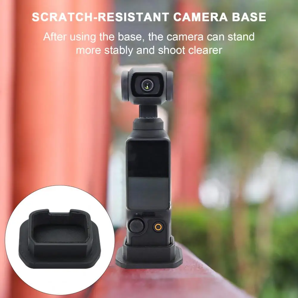 Camera Stand Base Enlarged Support Space Gimbal Stabilization with Charging Port Camera Base for OSMO Pocket 3