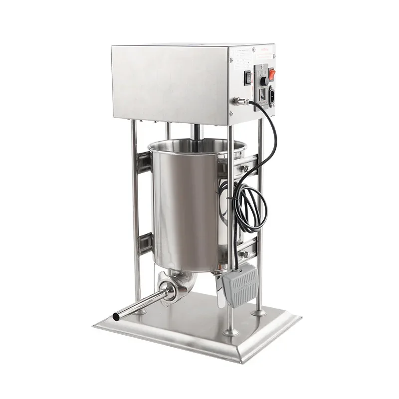 Manual electric Commercial 3L/5L/7L/10L/15L Stainless Steel sausage stuffer machine sausage making machine