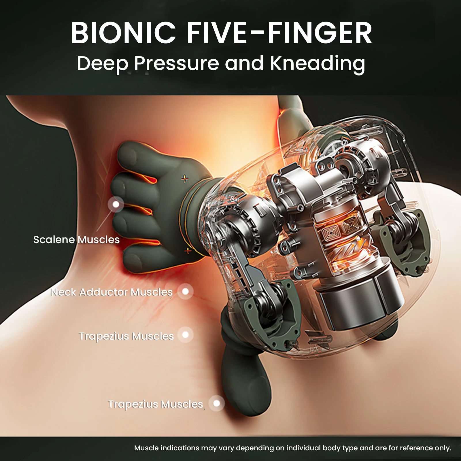 الرقبة الكتف مدلك 3-Level آلة تدليك عنق الرحم الأنسجة العميقة شياتسو الظهر بيونيك اللاسلكية التعب الإغاثة الاسترخاء العضلات جديد