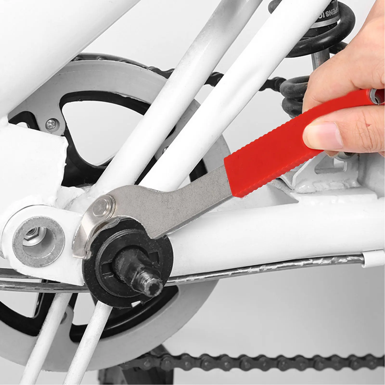 

Wrench Hook Spanner Bicycle Repair Tool Bracket Wrench Efficient Hook Wrench Middle Arbor Wrench Mountain Bike