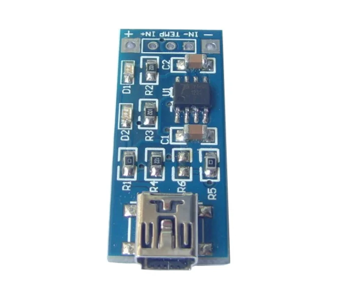 Mini USB 5V 1A Lithium Battery Charging Board Charger Module In 4-8V TP4056