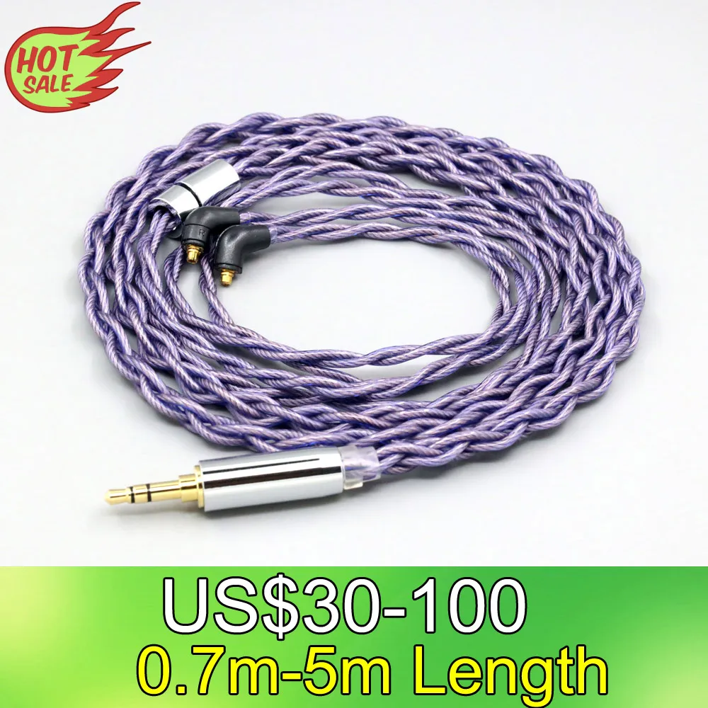 

Type2 1.8mm 140 cores litz 7N OCC Headphone Earphone Cable For Etymotic ER4SR ER4XR ER3XR ER3SE ER2XR ER2SE 1.8mm LN007863