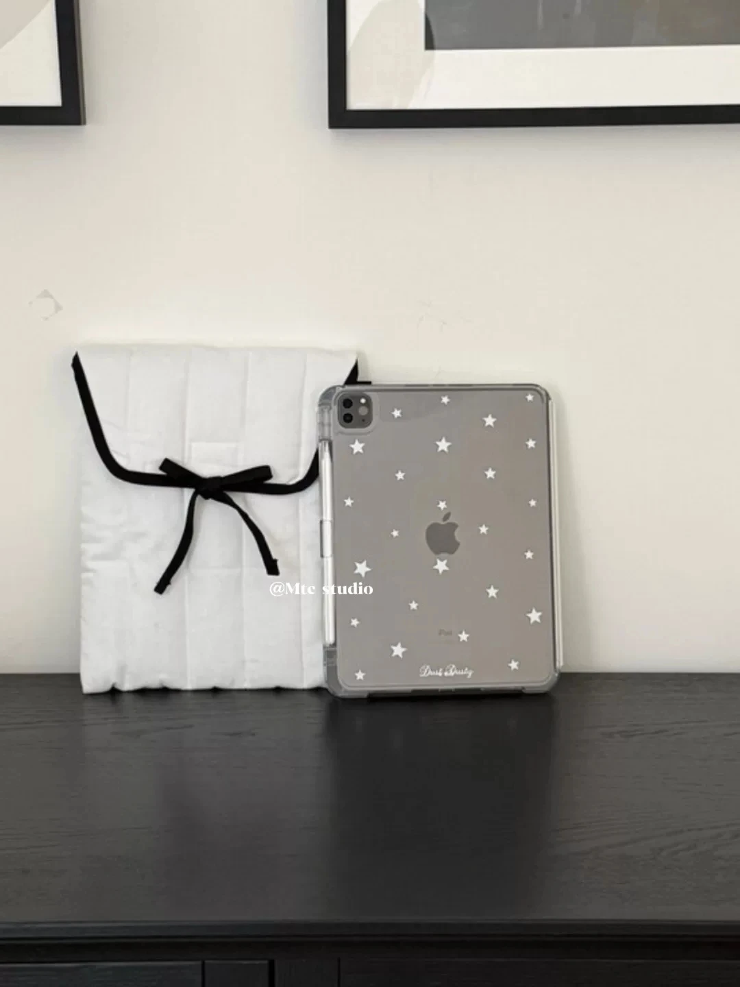 White Star Korea  ins Cover For iPad 10th 11th Gen 7/8/9 10.2'' Start Case For Air 4 5 6 7 11 For Air 2 9.7 Pro 11 Mini 6 7