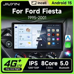 2 Din Car Radio Android Stereo for Ford Fiesta 1995-2001 Focus MK1 1998-2004 Car Multimedia Player Carplay Autoradio Head Unit