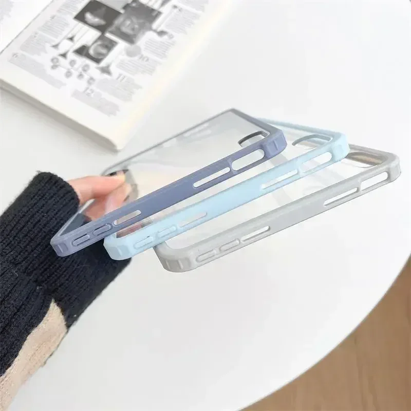 2025 A16 لجهاز IPad 11th Generation حافظة مقاومة للصدمات HD Clear Ultra Thin غطاء صلب حافة ناعمة لجهاز IPad Pro11 Air 5 8th 7th Mini 7 6 #3