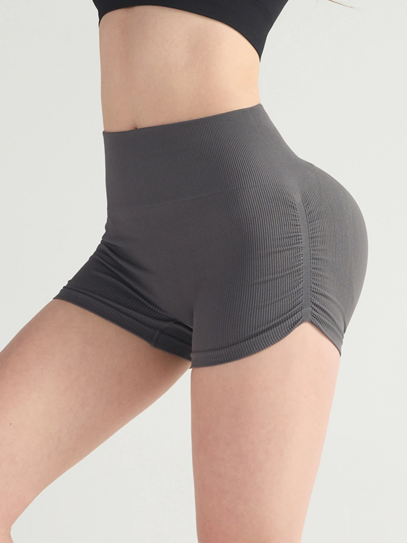 

Women Workout Impact Shorts Scrunch Butt Lifting Gym Seamless Booty Biker Shorts