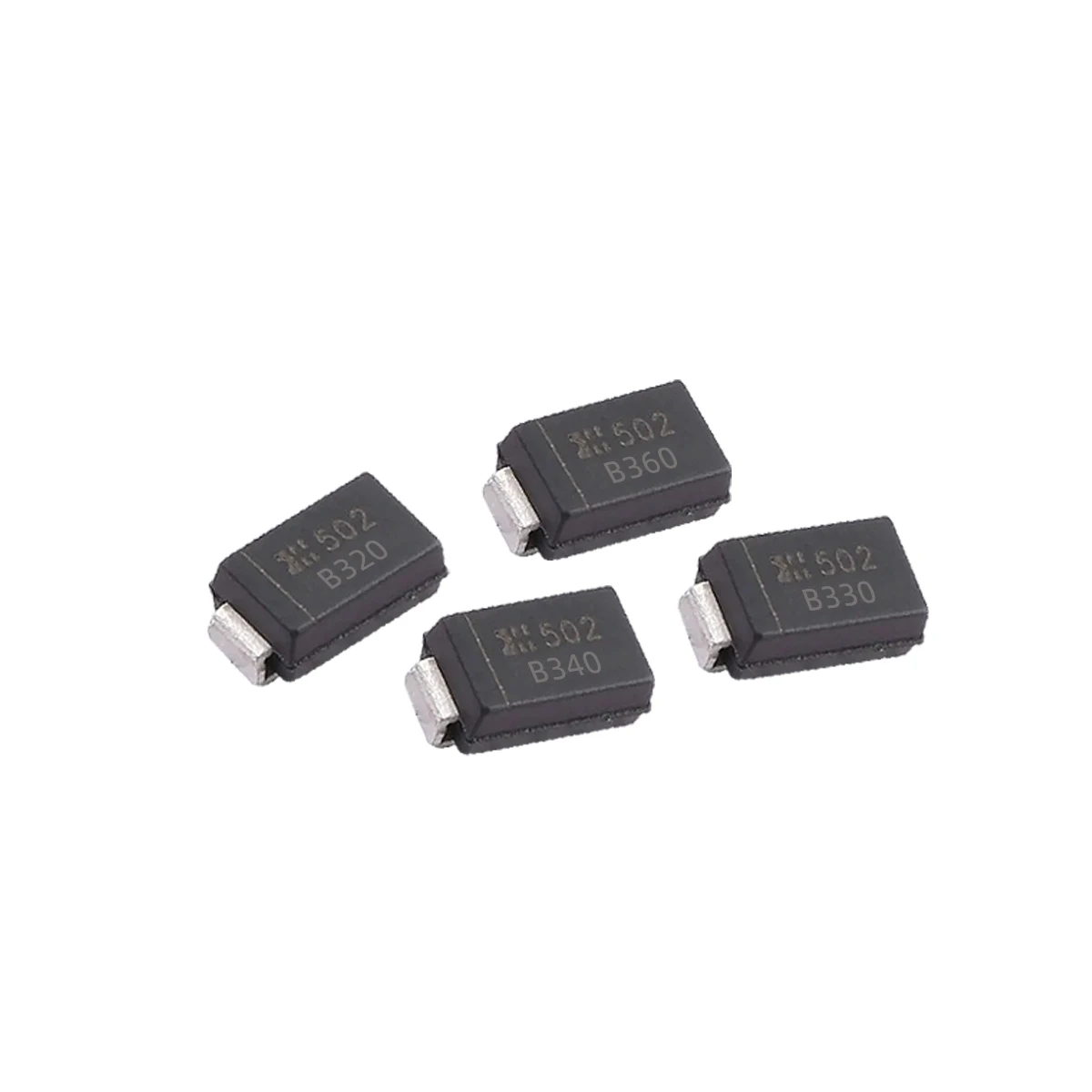 20PCS B320A-13-F B330A-13-F B340A-13-F B350A-13-F B360A-13-F 20V 30V 40V 50V 60V 3A Schottky diode SMA/DO-214AC