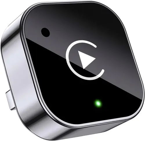 Adaptador CarPlay inalámbrico mejorado 2025 y adaptador Android Auto, Dongle inalámbrico CarPlay Mini y estable para iOS 10 Android 11 y más