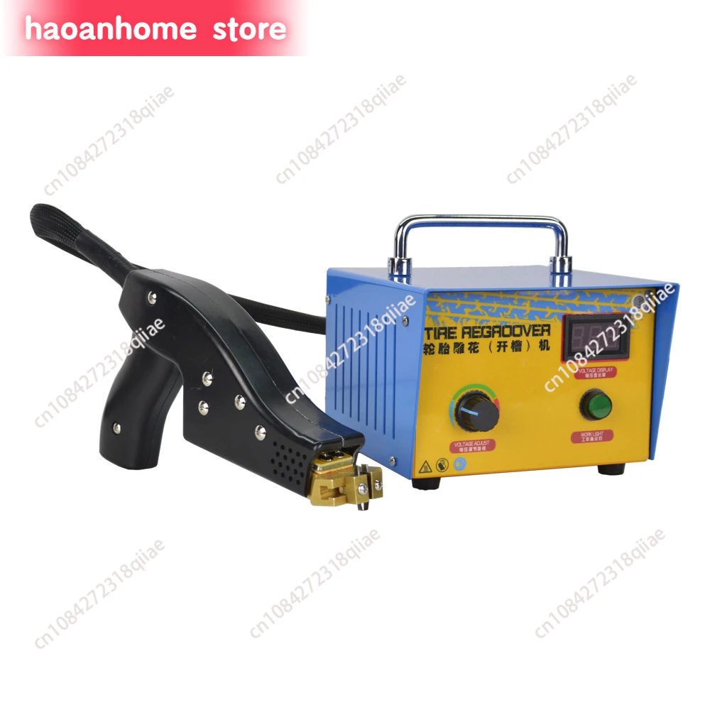 1KW Digital Tire Regroover Tire Rubber Engraving Machine Truck Car Rubber Tyres Grooving Electric Rubber Cutting Power Machine