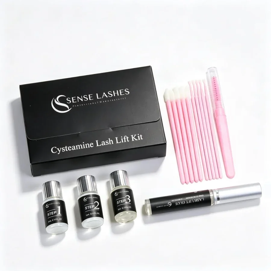 SENSE LASHES Korean Cysteamine Brow Lash Lift Kit Professional Eyelash Brow Lifting Lamination Lashes Brow Makeup Salon