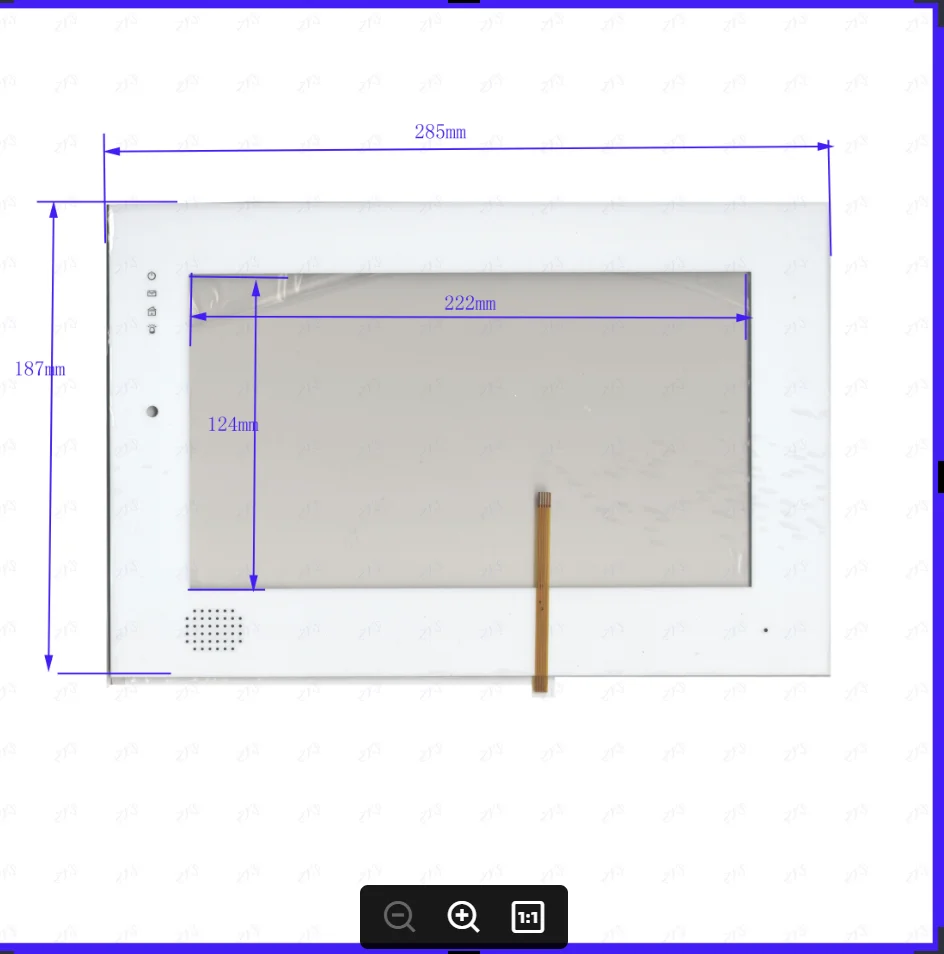 

ZhiYuSun New XWT954 285*187mm Touch Screen Touch Panel Glass Replacement XWT 954 285*187