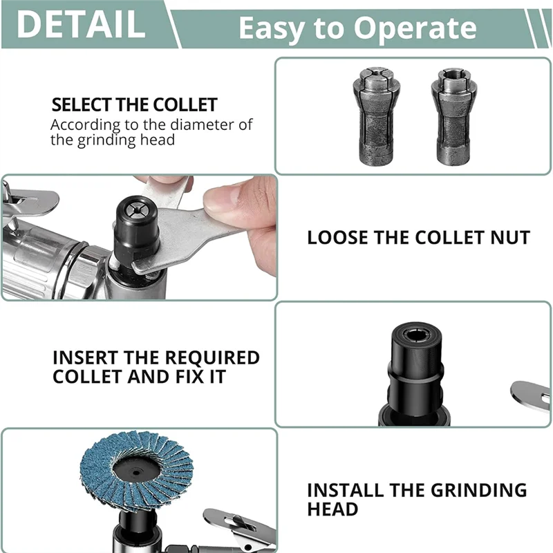 

AS94-угловая воздушная шлифовальная машина, сверхмощная 90 градусов, 20 000 об/мин, сжатая шлифовальная машина, полировальный инструмент для контурного шлифования, полировки