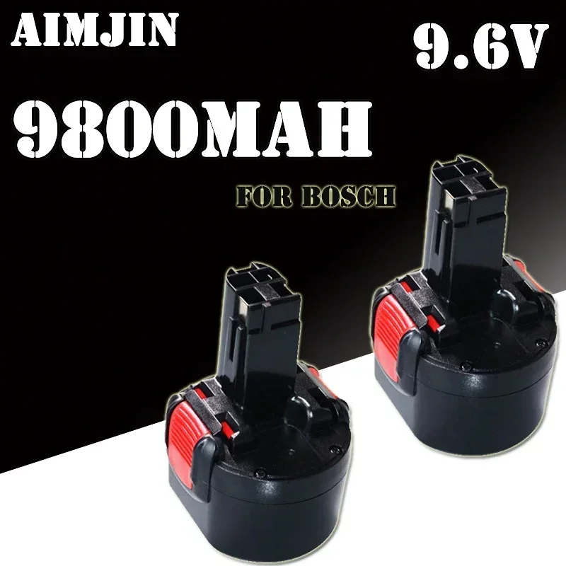 

Rechargeable Power Tools 9.6V Battery 4.8/6.8/9.8AH Compatible for Bosch PSR960 BH984 BAT048 BAT119 Multiple Capacity Options