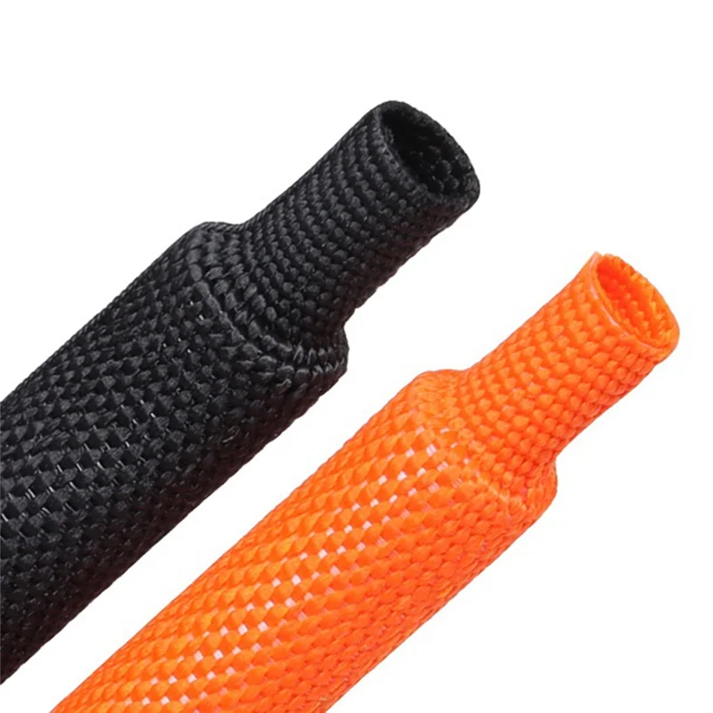 ABKR-Усадочная плетеная кабельная муфта, изоляционная огнестойкая защитная втулка для термоусадочной трубки, финишер кабеля