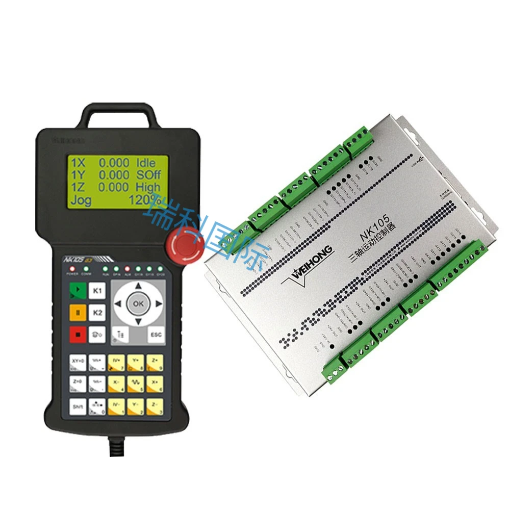 2025 NK105 G2 G3 DSP Controller Original 3-axis 4-axis Motion Control System for Engraving Machine Motor Controllers